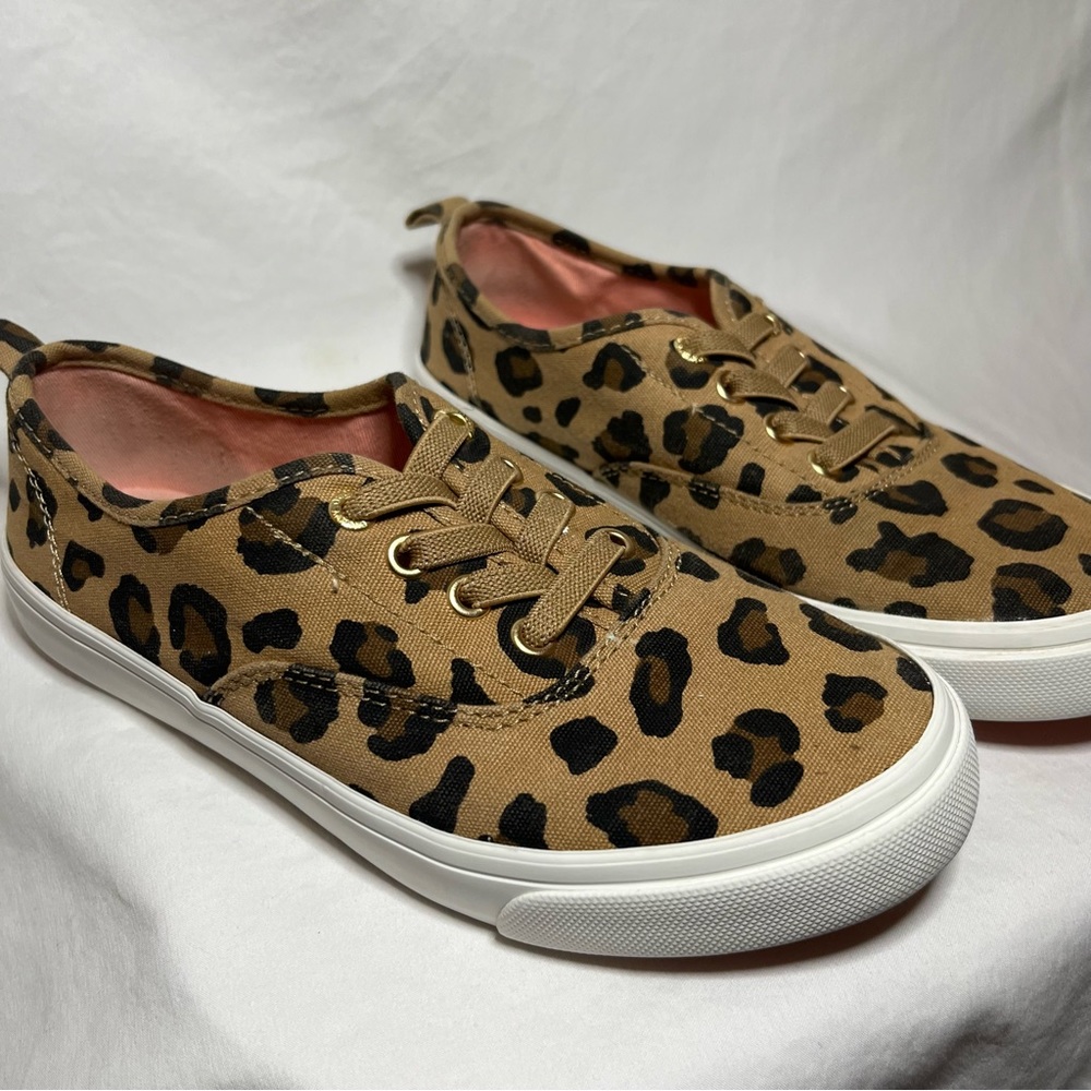 Leopard Print Tennis Shoes